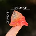 thumbnail image 4 of Fiudx Figuras de Peces Dorados En Miniatura, Construcción de Resina Duradera, Decoración Divertida para Jardín y Acuario, Adornos Versátiles para Estanque, Fácil de Mantener, Juego de 3 Piezas, Diseñ, 4 of 7