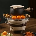thumbnail image 3 of Clay Charcoal Stove, Old Clay Stove Wide Application  for Tea Houses, 3 of 7