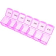 thumbnail image 1 of QUMIIRITY Caja Organizadora De Pastillas Portátil Rosa De Material PP Para Almacenamiento Diario, 1 of 8