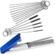 thumbnail image 1 of Carburetor Cleaning Kit To Remove Dirt Buildup 13 Piece Cleaning Kit + 10 Cleaning Needles + 5 Nylon Brushes For Motorcycle Atv Welders Carbureto, 1 of 3