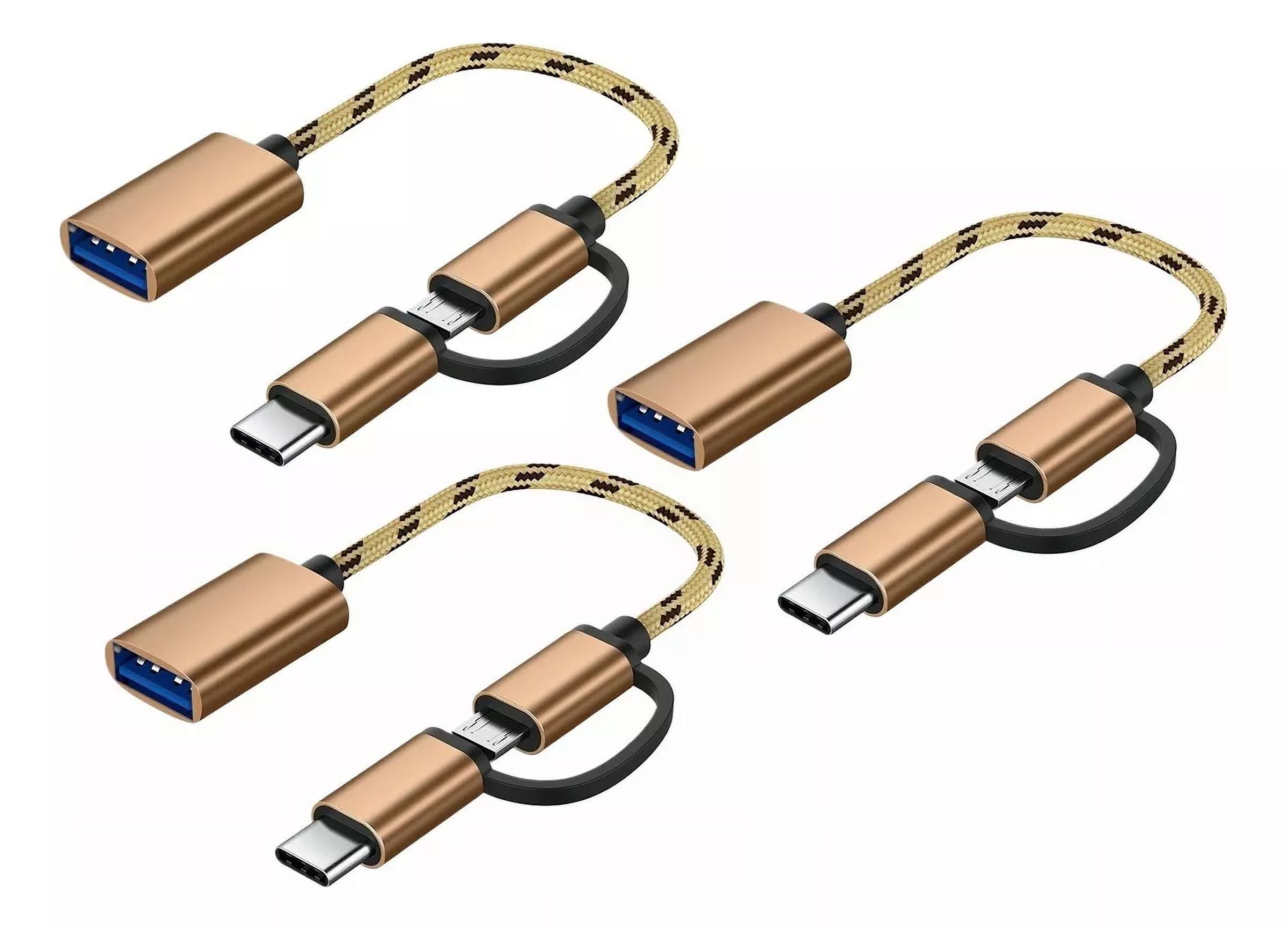 ORICO Hub USB C, Adattatore Multiplo Da USB C A USB 4 In 1 Con 100W Power Delivery Porta Dati Usb C 2 Porte Dati Usb 3 0 Splitter Usb C