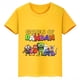 thumbnail image 3 of Camiseta de algodón con estampado de dibujos animados para niños y niñas de Garten of Banban, 3 of 5