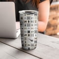 thumbnail image 4 of Gobelet Isolé 20oz, Gobelet de Voyage avec Couvercle, Porte-Gobelet Tasse de Voyage Amicale, Contenant Isotherme en Acier Inoxydable, Gobelet 20 Oz, Tasse à Café Réutilisable Isolée avec Couvercle (Fête des Pères), 4 of 6