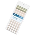 thumbnail image 2 of 5 Pairs PET and Glass Fibre Chopsticks Slip Resistant Stable Household Japanese Style Chopsticks for Kitchen, 2 of 14