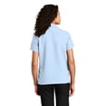 thumbnail image 2 of Port Authority LW400 Ladies Short Sleeve Performance Staff Shirt, White, 4XL, Women's Dress Shirt, 2 of 4