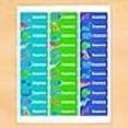 thumbnail image 3 of Dinosaur Personalized Rectangle Waterproof Labels by Olive Kids, 3 of 3