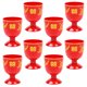 thumbnail image 3 of EeaseMX 8 copas de vino con diseño de boda china, mini copas, cáliz de vino tinto, artículos para el hogar, 3 of 8