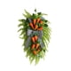 thumbnail image 1 of Corona de zanahorias orgánicas Coronas de primavera para la puerta principal Decoraciones navideñas Puerta Corona para la puerta principal, 1 of 7