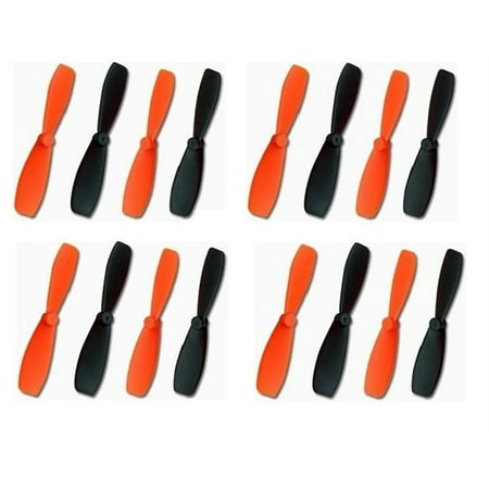 HobbyFlip Ultra Durable 55mm Propeller Blades Main Rotors QR Ladybird-Z-01 Compatible with Attop YD-928 4 Pack