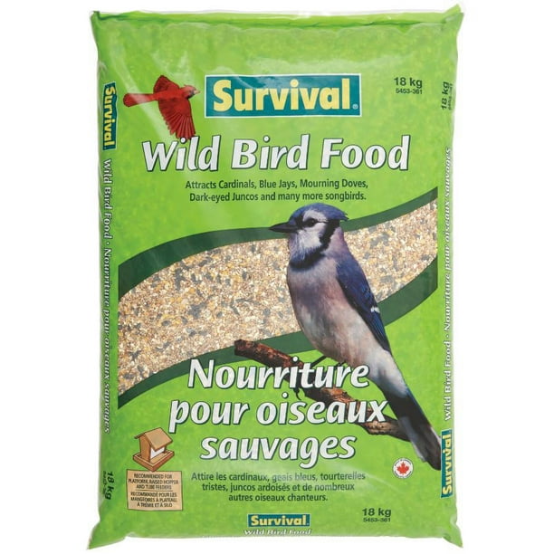 Graines Mixtes d'Oiseaux Sauvages - 18 kg