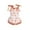 Orange, variant on AJTQTH Summer Rompers for Baby Toddler Colorblocked Neckline Bowties Halters Jumpsuit Cute Floral Leaf Printed Bodysuit Unisex Square Neck High-Waisted Casual Onesie Orange 4 Years