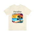 thumbnail image 2 of Paradise Unisex Jersey Short Sleeve Tee Beach Palms Ocean, 2 of 8