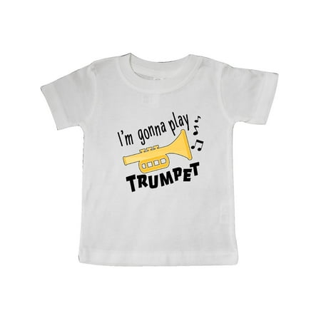 

Inktastic I m Gonna Play Trumpet- music Gift Baby Boy or Baby Girl T-Shirt