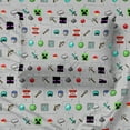 thumbnail image 4 of Minecraft Monster Hunters Twin Sheet Set - 3 Piece Set Super Soft and Cozy Kidâs Bedding Features Creepers - Fade Resistant Microfiber Sheets (Official Minecraft Product), 4 of 4
