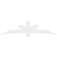 thumbnail image 2 of 96"W x 24"H x 4"D x 6"F, 6/12 Pitch, Alberta Architectural Grade PVC Gable Bracket, 2 of 8