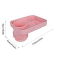 thumbnail image 2 of Wadada Car Seat Tray for Kids Travel, Car Seat Console Cup Holder Snack Tray, Toddlers Car Seat Activity Table Trays for Roadtrip, Baby Car Food Organizer Accessories for Eating, Booster, Stroller, 2 of 6
