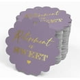 thumbnail image 4 of Inkdotpot Pack Of 50 Retirement Is Sweet Text Favor Paper Tags Craft Real Gold Foil Hang Tags, 4 of 6