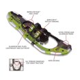 thumbnail image 5 of Yukon Charlie's Sherpa 8" x 25" Durable Trail Walking Hiking Snowshoes, Green, 5 of 5