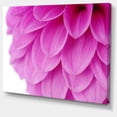 thumbnail image 2 of Soft Purple Abstract Flower Petals - Floral Canvas Art Print, 2 of 3