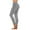 Grey, variant on Prolriy Women's Pants, Womens Daily Solid Yoga Pants Elastic Mid Waist Workout Pants Casual Sport Trousers Leggings Leggings for Women Black L