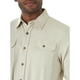 thumbnail image 4 of Wrangler Men's Long Sleeve Epic Soft Twill Woven Shirt, 4 of 4
