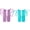 Light Blue Purple, variant on Women's Lace-Up Non-Slip Yoga Socks, Full Sole Silicone Grip Socks for Pilates Barre Dance