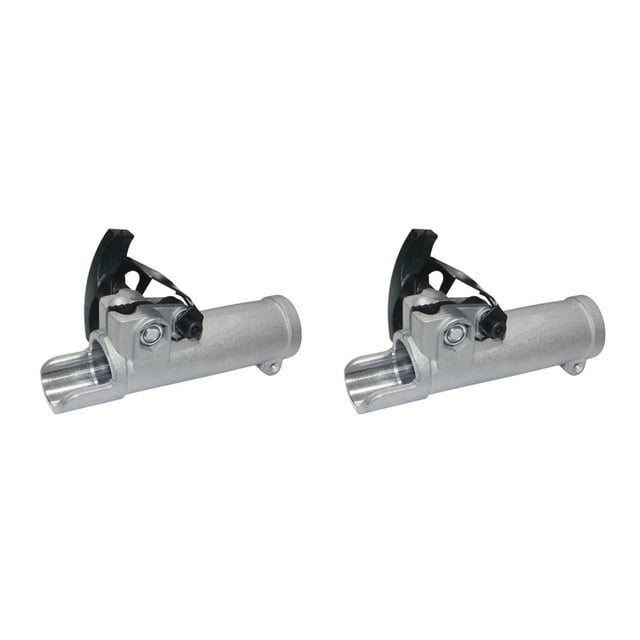 Riwesomey Trimmer Lawnmower Tool Shaft Connector 26/28 Join Clamp 26 mm 7 estrías 2piezas