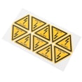 thumbnail image 1 of SEWACC 10 Pcs Adhesive Electric Shock Warning Sign High Visibility Self Adhesive Caution Labels For And Easy To Apply, 1 of 7