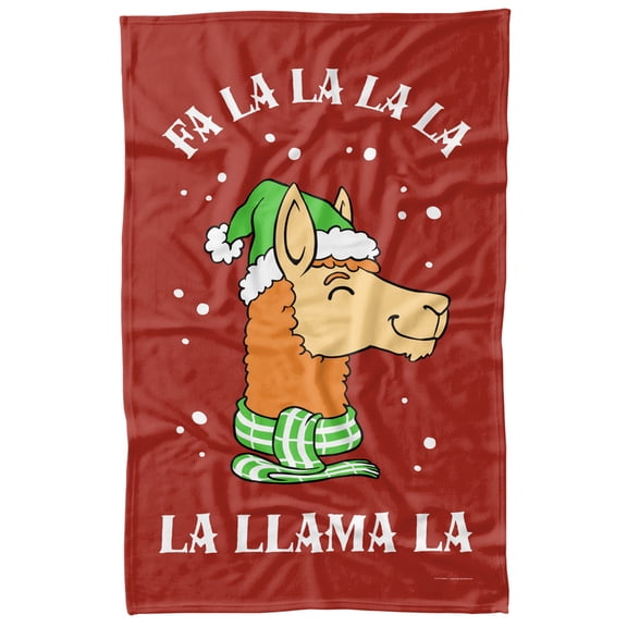 bCreative - LCT Creative Blanket, 36'x58' FA La La Llama Fleece Blanket