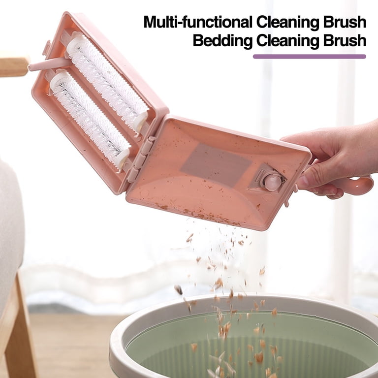Tnobhg Double Roller Cleaning Brush Long Handle Multi Tnobhg Double Roller Cleaning Brush Long Handle Multi