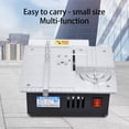 thumbnail image 2 of ZheElen Mini Table Saw 96W Electric Good Accuracy Slicer Small Slicing Tool Multifunctional Woodworking Lathe with Accessories R2/Dignity US Plug, 2 of 6