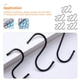 thumbnail image 3 of 20 Pcs S Hooks Iron S Hanging Hooks Utility Hooks for Hanging Pots Planters, 3 of 9