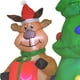 thumbnail image 5 of Inflable Navidad Santa Reno Arbol Luz Led Decoración 1.5mts Houzer, 5 of 6