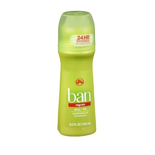 Ban Déodorant Antitranspirant Roll-On, Régulier 3,5 oz