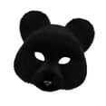 thumbnail image 4 of Máscara de Halloween de animales, accesorio de disfraz para cosplay, máscara de Halloween para graduación negro, 4 of 9