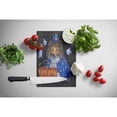 thumbnail image 2 of Carolines Treasures PPP3186LCB Sheltie Halloween Witch Glass Cutting Board Large, 12H x 16W, multicolor, 2 of 2