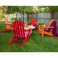 thumbnail image 4 of POLYWOOD Classic Folding Adirondack 5-Piece Conversation Group in Navy, 4 of 4