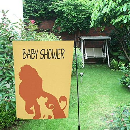 Lion King Simba Baby Shower Garden Flag 12 X 18 Walmart Com