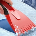 thumbnail image 1 of Mini Pala De Nieve Multifuncional Para Coche, 20.5x9.5x1cm, Con Mango De Silicona Para Quitar Hielo Y Nieve, Herramienta Portátil De Emergencia Para Invierno, Color Rojo (1 Unidad) Rkxzt, 1 of 9