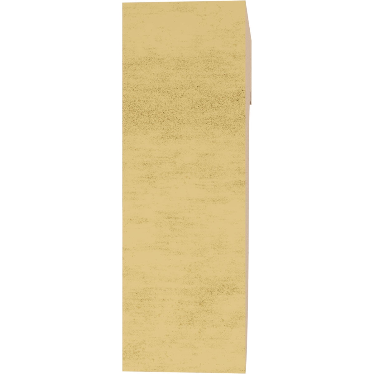 2"W x 4"D x 6"H Classic Del Monte Rough Cedar Woodgrain TimberThane Corbel, Primed Tan