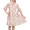 Multi-Color, variant on Sunny Fashion Girls Floral Chiffon Dress Short Flutter Sleeve Ruffle Neckline Elastic Waist Summer Dresses 5 Years
