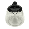 thumbnail image 4 of 0X63104704 Coffee Maker Glass Carafe, AromaDeluxe, Black, fits Braun KF500 KF510, 4 of 6
