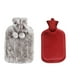 thumbnail image 1 of Xihbxyly Bolsa de Agua Caliente de 2 L, Diseño de Goma Suave, Funda de Lana Desmontable, Alivio Del Dolor Multifuncional, Tratamiento para Dolores Musculares, Compresa Fría, Uso Doméstico, Tamaño 34, 1 of 5