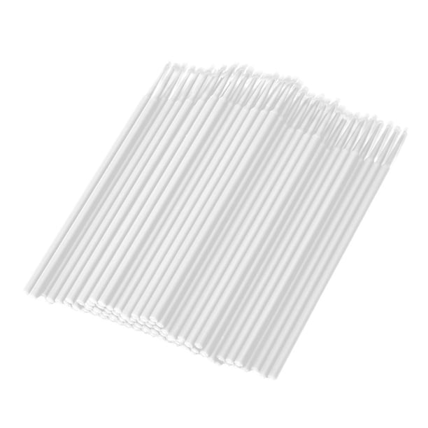 Hisopos de algodón Portátil Pie de pestañas Cosméticos Cosméticos Limpieza Palos Baño Salón Oficina Obras Obras Caring Herramienta Accesorios Blanco 100 Piezas Advancent CE001447-07