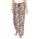 thumbnail image 1 of Fotbe Vintage Blue Fox Family A Pantalones de Pijama para Mujer, Pantalones de Dormir, Pantalones Pj con Cordón y Bolsillos-X-Large, 1 of 6