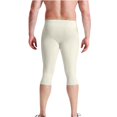 thumbnail image 6 of Breezora Compression Baselayer Shorts for Men Workout Running and Biking High Elastic Support Underwear with Seamless Comfort for Athletics L Size Beige, 6 of 10