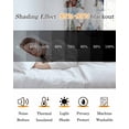 thumbnail image 4 of Snowman Christmas Black Out Curtains 84 Inch Long for Living Room, Xmas Tree Elk Snowflake Winter Blackout Curtain Shade Thermal Insulated Window Curtains Grommet Drapes 42"x84" 2 Panels, 4 of 8