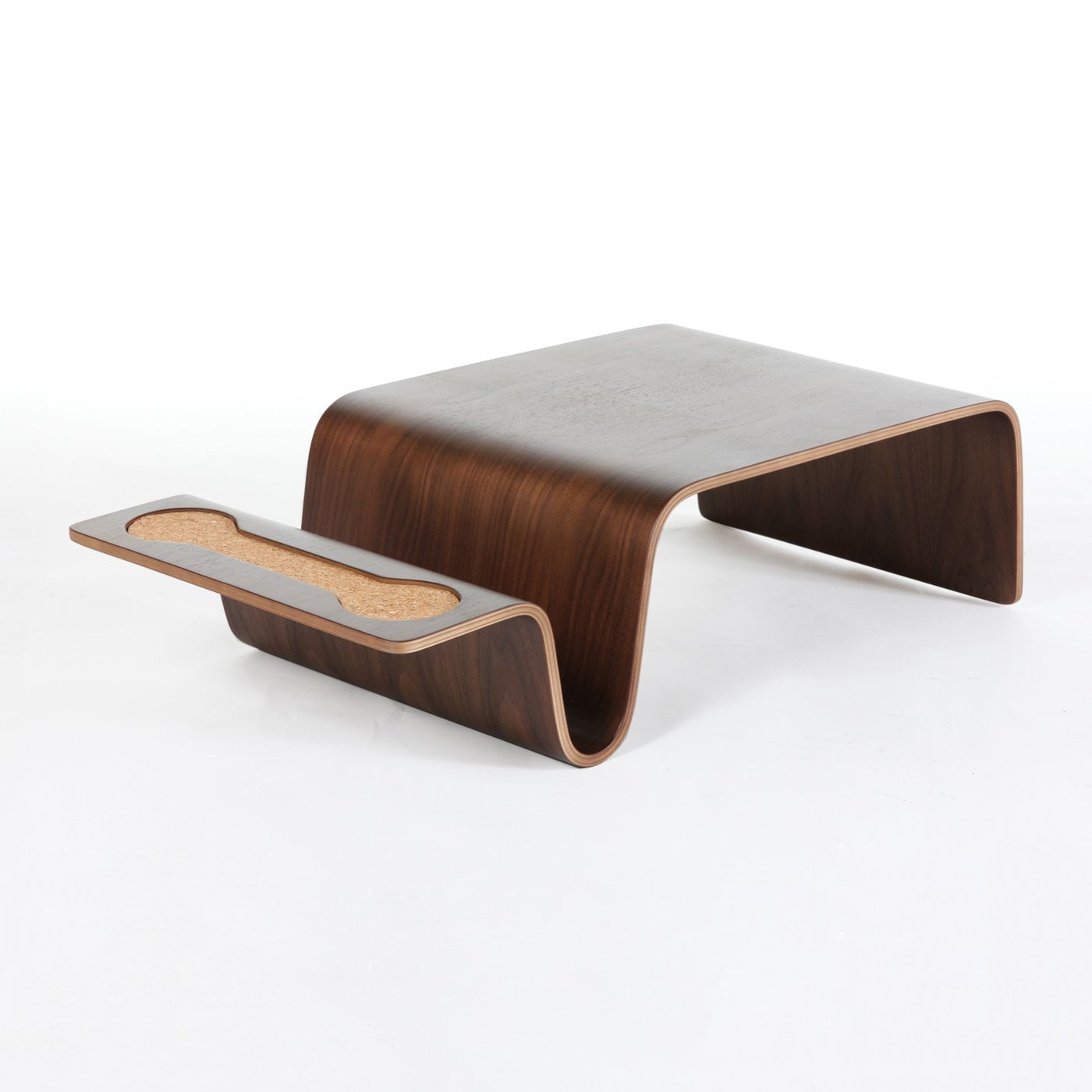 Nextime Fet6038walnut Stilnovo Walnut 8 Inch Side Table