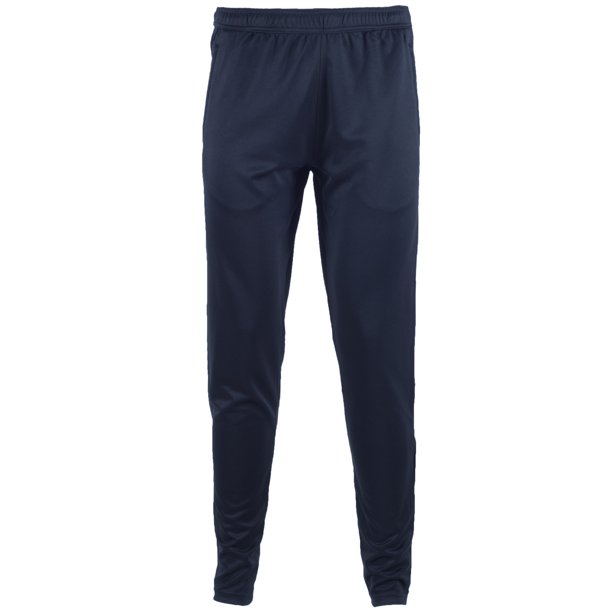Tombo Teamsport - Pantalones de chándal de pierna estrecha para hombre (Azul marino)
