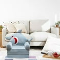 thumbnail image 4 of Foldable Kids Sofa Backrest Armchair 2 In 1 Foldable Children Sofa Cute Cartoon Lazy Sofa Children Flip Open Sofa Bed For Living Room Bedroom Without Liner Filler Cushion, 4 of 4